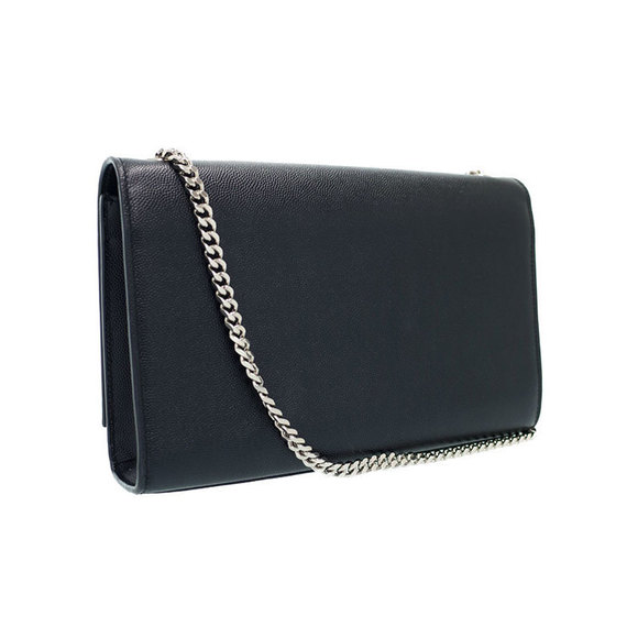 Saint Laurent Paris Classic Kate Monogram Satchel Shoulder Bag Black - Picture 2 of 9